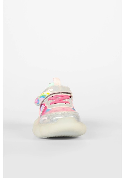 Vicco Kız Çocuk Gümüş Işıklı Balloon Sneaker Gümüş