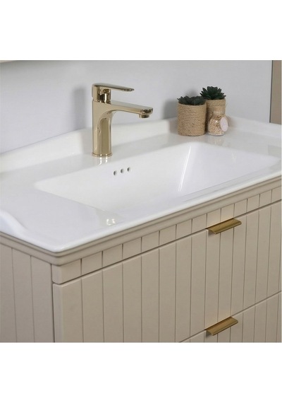 Kobos Noble 100 Cm Banyo Dolabı Seti Luna Gri Kobos Noble 100 Cm Banyo Dolabı Seti Luna Gri
