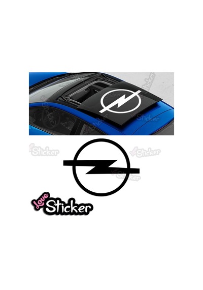 Opel Sunroof Oto Sticker, Araba Sticker