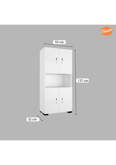 Ard-212 Mikrodalga Dolabı 4 Kapaklı Tek Gözlü Ofis Dolabı Çok Amaçlı Dolap Beyaz Ard-212 Mikrodalga Dolabı 4 Kapaklı Tek Gözlü Ofis Dolabı Çok Amaçlı Dolap Beyaz