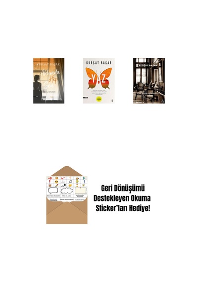 Aklımda Hep Sen + Yaz + Çok Güldük, Ağlamayalım + Okuma Sticker'ları