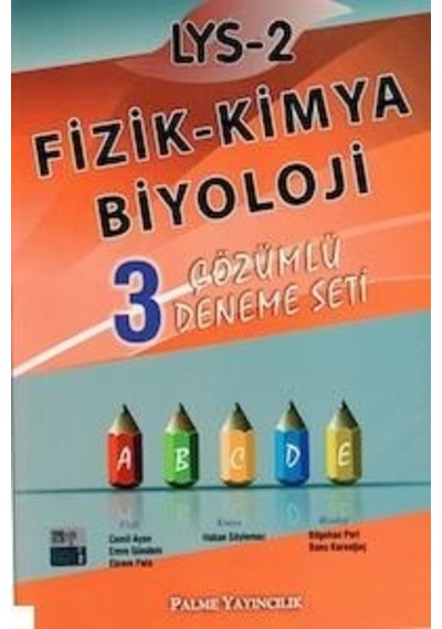 Palme LYS 2 Fizik Kimya Biyoloji 3 Çözümlü Deneme