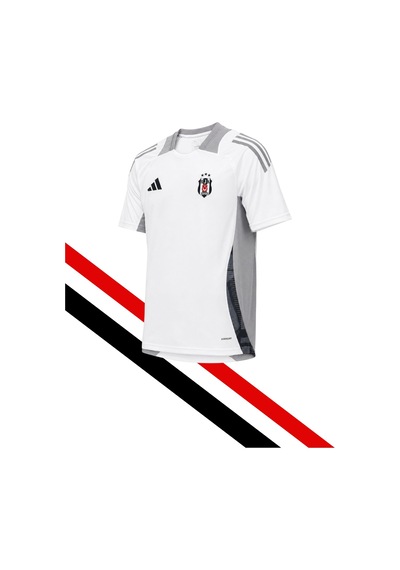 Tiro 24 Beşiktaş Antrenman Tişörtü Lazer Kutu Beyaz-gri Lzr