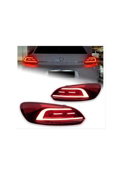 Volkswagen Scırocco 2009 - 2014 Led Stop / Halojen Stoplu Ar