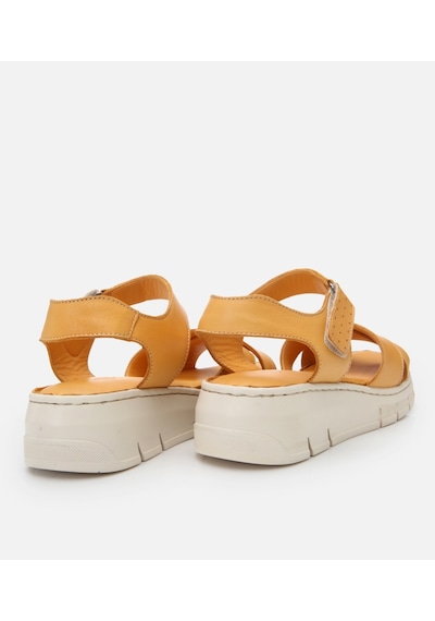 Hotiç Kadın Deri Sarı Ayarlanabilir Comfort Sandalet 01sah306860a350 Hardal-mustard Hardal Hotiç Kadın Deri Sarı Ayarlanabilir Comfort Sandalet 01sah306860a350 Hardal-mustard Hardal