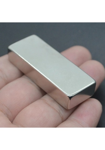 50x20x10 Mm Köşeli Neodyum Mıknatıs N35 Güçlü Magnet Süper Güçlü Blok Mıknatıs
