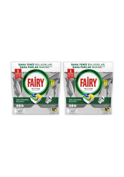 Fairy Platinum Kapsül 30 Lu Limon Kokulu X 2 Adet