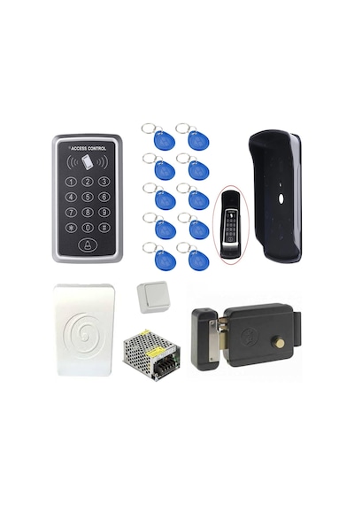 Rfid Kapı Zili Şifreli Kapı Kilidi Sistemi Su Geçirmez Kapı Açma Seti Tirajlı Kilit