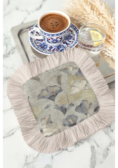 Lüks Vintage Çiçek Saçaklı Sunum Peçetesi - Zarif Bohem Ginkgo Yaprak Gri Bardak Altlığı Mendil Soft Ayışığı Taş Lüks Vintage Çiçek Saçaklı Sunum Peçetesi - Zarif Bohem Ginkgo Yaprak Gri Bardak Altlığı Mendil Soft Ayışığı Taş
