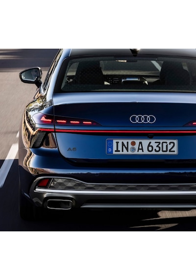 Dk Tuning A6 2025+ Bagaj Siyah 3m Yazı Logo Audi İle Uyumlu Bagaj Arma