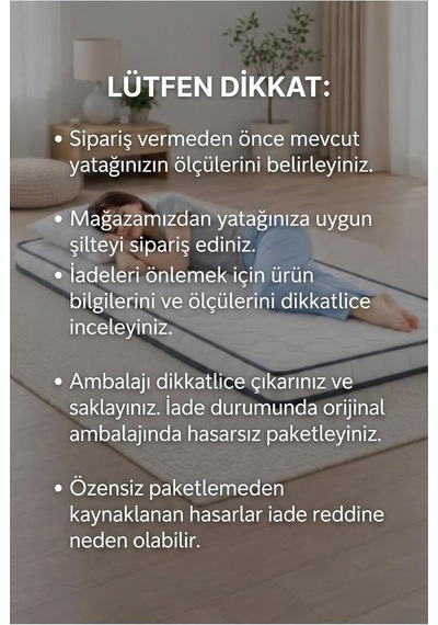Artex Sünger Şilte 150x200 Yer Yatağı 9 +-1cm Cm Ped Yatak Şiltesi Pedi Topper Mattress Genel