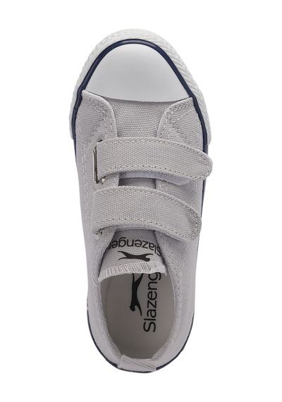 Slazenger KOALA Çocuk Cırt Cırtlı Koyu Gri Günlük Spor Ayakkabısı