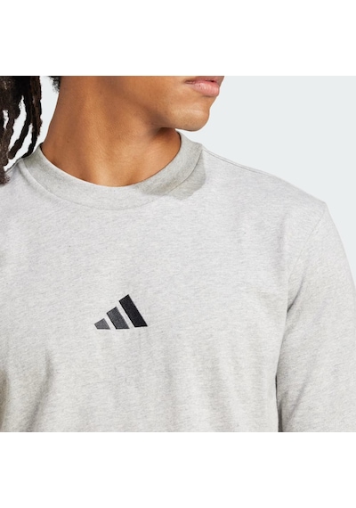 Adidas Essentials Small Logo Single Jersey Erkek Tişört C-adıjf1091e50a00 Gri