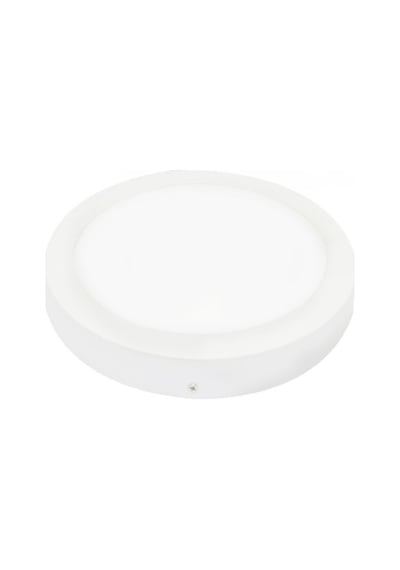 Enfe-tavana Sıfır Avize Yuvarlak Beyaz Işık Panel Smd Led Li 24w Beyaz Kasa Sıva Üstü Panel Armatür Beyaz