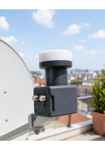 Astraltech Twin Lnb Çift Çıkışlı Ku Band 0.1 Db