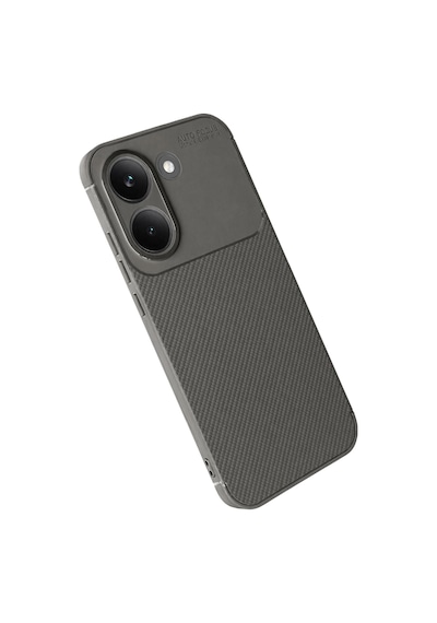 Xiaomi Poco X8 Pro Uyumlu Auto Focus Karbon Kapak - Gri