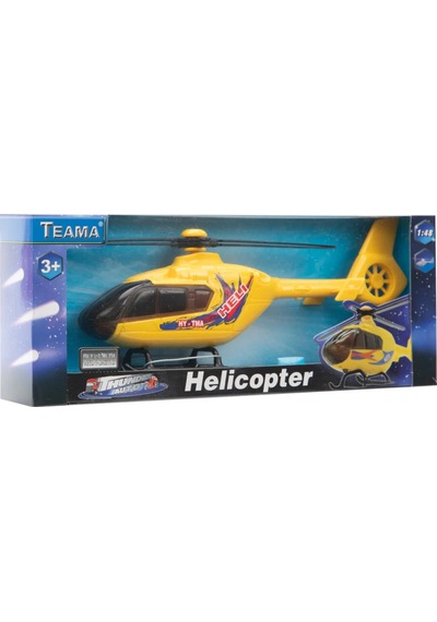 Kutulu Plastik Sarı Helikopter