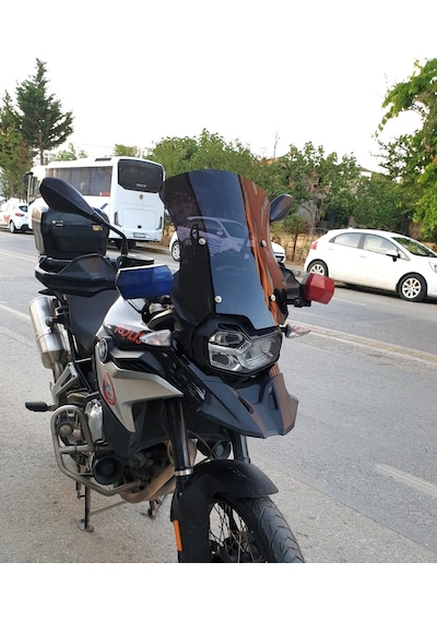 Motocam Bmw F 850 Gs Ön Cam 2018-2023 Model 49cm Siyah Renkli 4mm