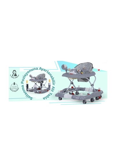 Sunny Baby 9228 Kiddy Sallanır Müzikli Oyuncaklı Bebek Yürüteç