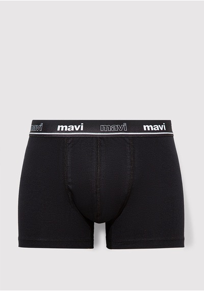 Mavi - Siyah Basic Boxer 092453-900 Siyah