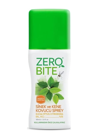 Zerobite Bitki Özlü Sinek Ve Kene Kovucu Sprey 100ml