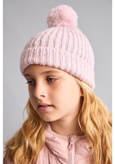 Defacto Dokuma Etiketli Bere Kız Çocuk C7169a826wnpn110 Pembe-pn110