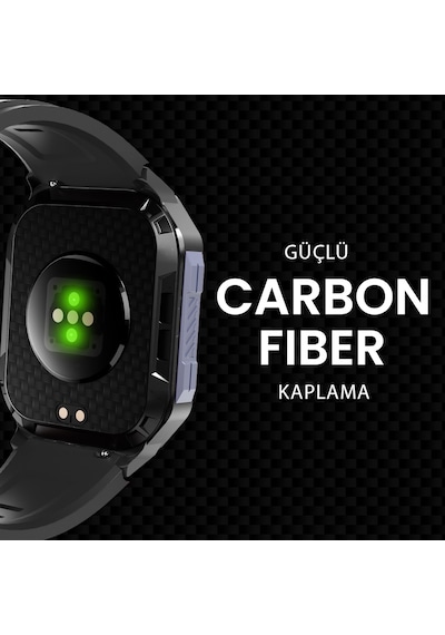 HiFuture Ultra3 2.01" BT Arama IP68 Su Geçirmez AOD Ekran SpO2 Akıllı Saat (Hifuture Türkiye Garantili)