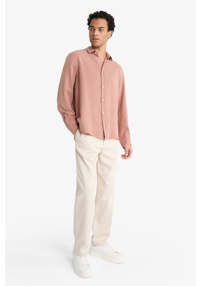 Defacto Beli Bağcıklı Wide Leg Pantolon F6131ax25aubg681 Bej