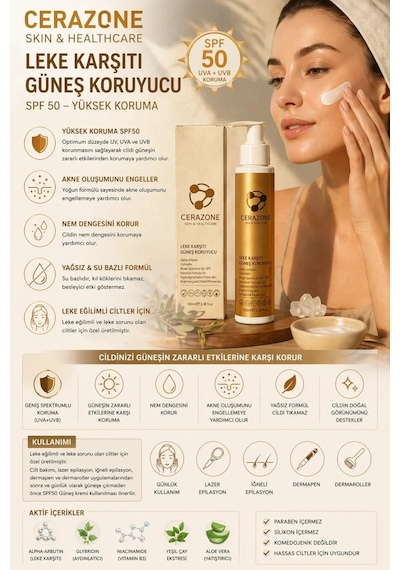 Alfa Arbutin Ve C Vitamini İçerikli Leke Karşıtı Aydınlatıcı Krem