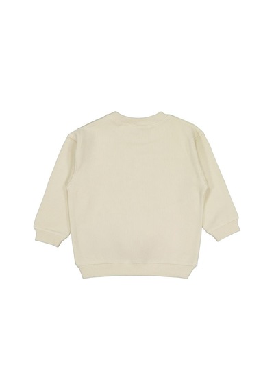 Civil Boys Karyoka Dikişli 2-5 Yaş Sweatshirt - Bej Taş Rengi