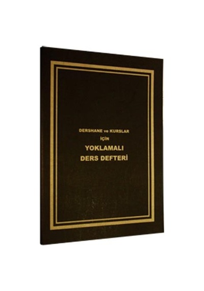 Gülpaş 421 Pp Kapak 10 Ders Yoklama Defteri 28 x 41CM