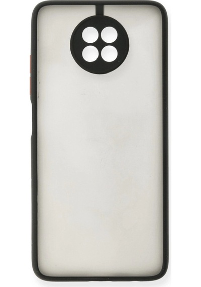Xiaomi Redmi Note 9 5g Kılıf Montreal Silikon Kapak - Siyah -