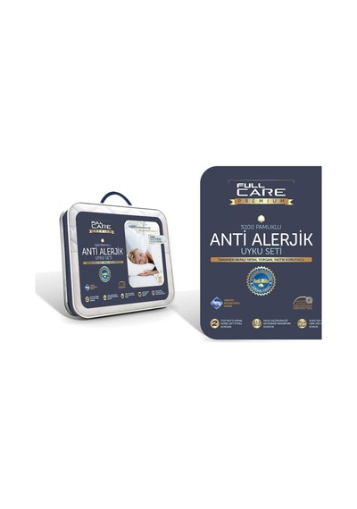 Caretex Pamuklu.Antialerjik Tek Kişilik Fullcare Uyku Seti