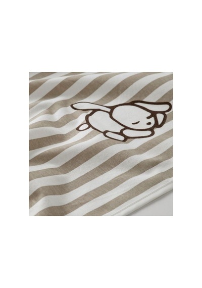 Len Bebek Alt Değiştirme Pedi, Beyaz-bej, 90x70 Cm, Şerit Desenli Beyaz-bej - 940949646 Beyaz-bej