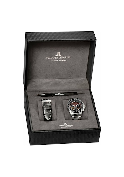Jacques Lemans Sports Lımıted 50-10d Erkek Kol Saati Gri