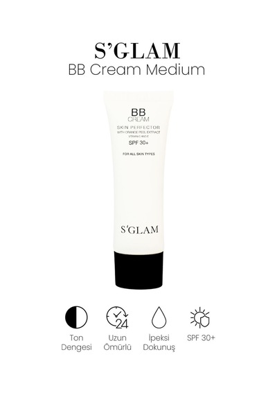 S'glam Bb Krem Spf 30 Medıum 50ml Medium