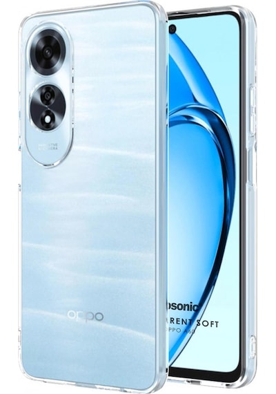 Microsonic Oppo A60 Kılıf Transparent Soft Şeffaf -