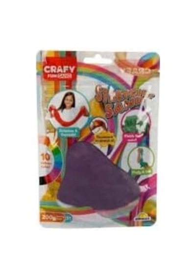 Crafy Streç Oyun Kumu Mor 200 G