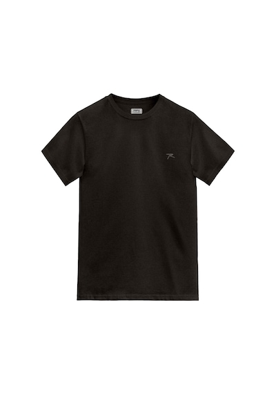 Raru Erkek %100 Pamuk T-Shirt Valerıan Antrasit Melanj 001