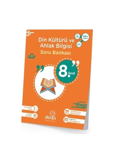 8. Sınıf Din Kültürü ve Ahlak Bilgisi Soru Bankası / İsmet Bilici
