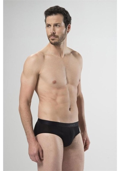 Cacharel 1403 Erkek Slip - Siyah Siyah