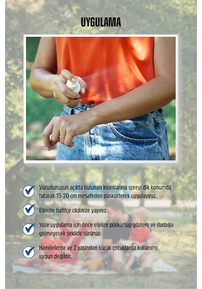 Repellentt D30 Sprey Sivrisinek Karasinek Tatarcık Kene Kovucu Koruyucu Sprey 200 Ml Çocuk Yetişkin