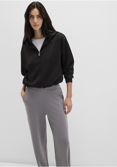 Mavi - Fermuarlı Tencel Tm Siyah Sweatshirt 1s10489-900 Siyah