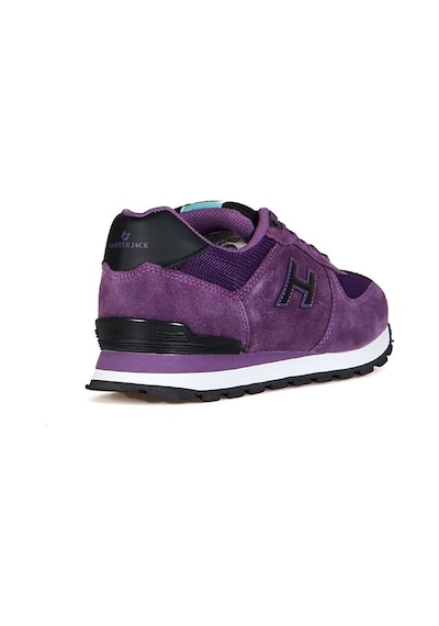 Hammer Jack 19250 Peru Unisex Spor Ayakkabı Siyah Mor Mor - Siyah