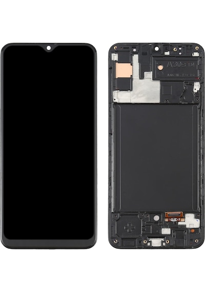 Samsung Galaxy SM-A307 Uyumlu A30S LCD Full Çıtalı Ekran