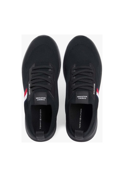 Tommy Hilfiger Lıghtweıght Knıtted Runner Black