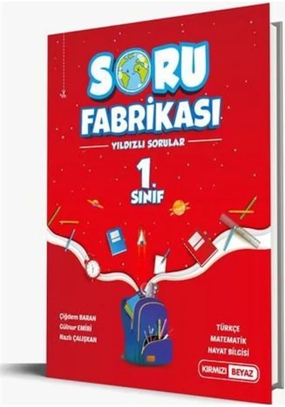 Kırmızı Beyaz 1.sınıf Soru Fabrikası Yıldızlı Sorular