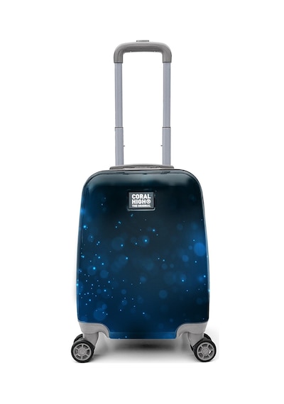 Coral High Renkli Desenli Mini Kabin Boy Valiz 40cm 16767 Çok Renkli