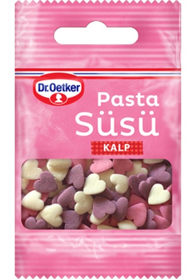 Dr. Oetker Pasta Süsü Kalp 10 G