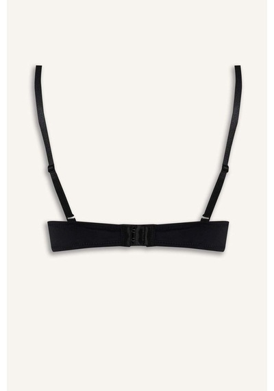 Defacto Kaplı Yarım Dolgulu Balenli Bra D0812ax26spbk81 Siyah-bk81